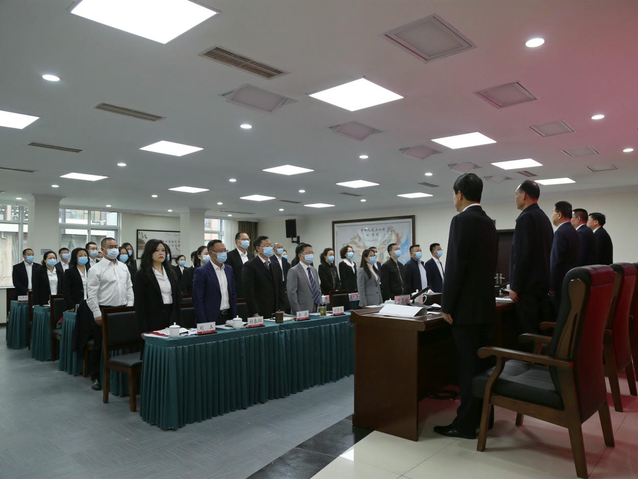 乘风扬帆正其时  奋楫笃行启新篇 地矿集团2022年岁情会、职代会、工代会顺遂召开_下层动态_金喜最火知名网_尊时凯龙有限责任公司