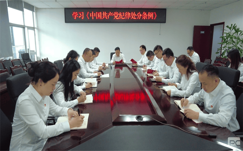 增强规则意识，，，，严守纪律底线 ——物探院组织学习新修订《中国共产党纪律处分条例》